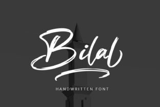 Bilal Font: Bold Handwritten Style for Makers