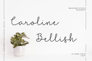 Caroline Bellish Font: Modern Script for Web Design