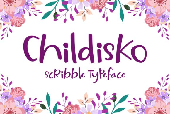 Childisko Font: Playful Handwritten Type for Digital Campaigns