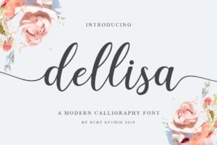 Dellisa Font: Elevating Handmade Labels and Invitations