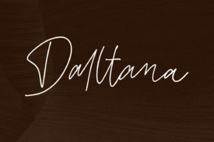 Elevate Your Web Design with Daltana: A Modern Script Font