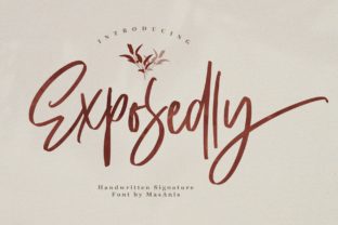 Exposedly Font: Adding Editorial Charm to Layouts