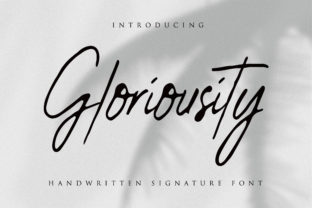 Gloriousity Font: Authentic Script for Handmade Labels