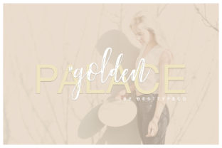 Golden Palace: A Charming Handwritten Font for Crafters