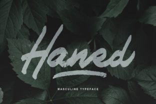 Haned Font: Elevating Editorial Design with Bold Script