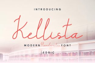 Kellista Font: Elegant Script for Editorial Design