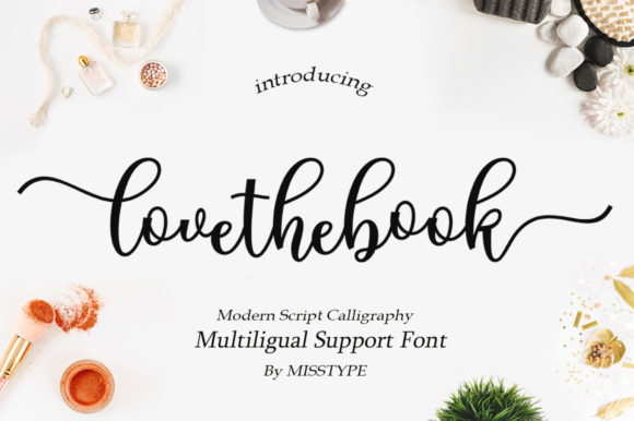 Lovethebook Font: Adding Organic Romance to Brand Identity