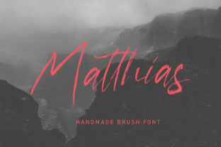 Matthias Font: Adding Authentic Handwritten Charm to Branding