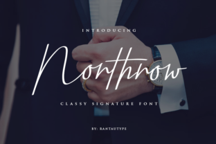 Northrow Font: A Script Typeface for Branding