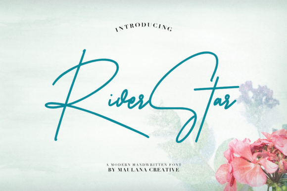 Riverstar Signature Font: A Web Designer’s Layout Test