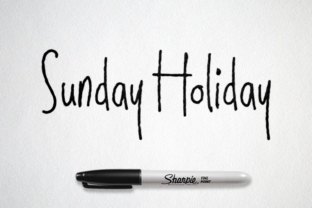 Sunday Holiday Font Review: A Casual Script for Branding