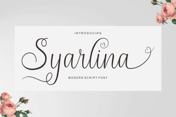 Syarlina Font: Sweet Script for Handmade Products