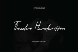 Theodore Font: Handwritten Elegance for Web Design