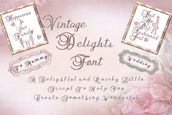 Vintage Delights Font: A Review for Editorial Design